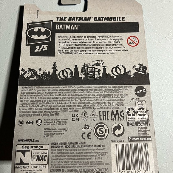 Mattel Hot Wheels 5 Die-Cast Car Collection - Movie cars - Picture 7 of 11